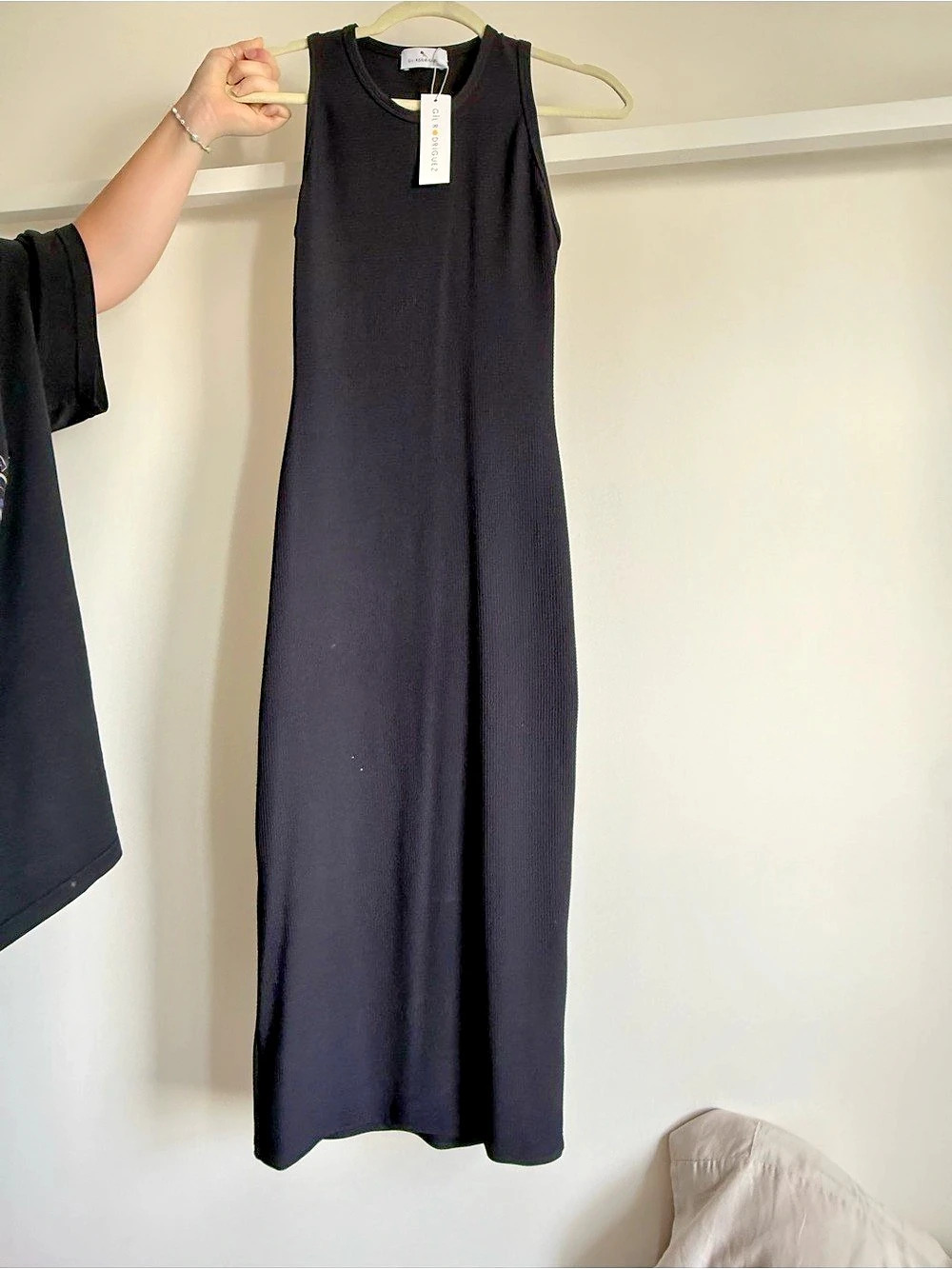 GILI RODRIGUEZ Black Sleeveless Maxi Dress NWT